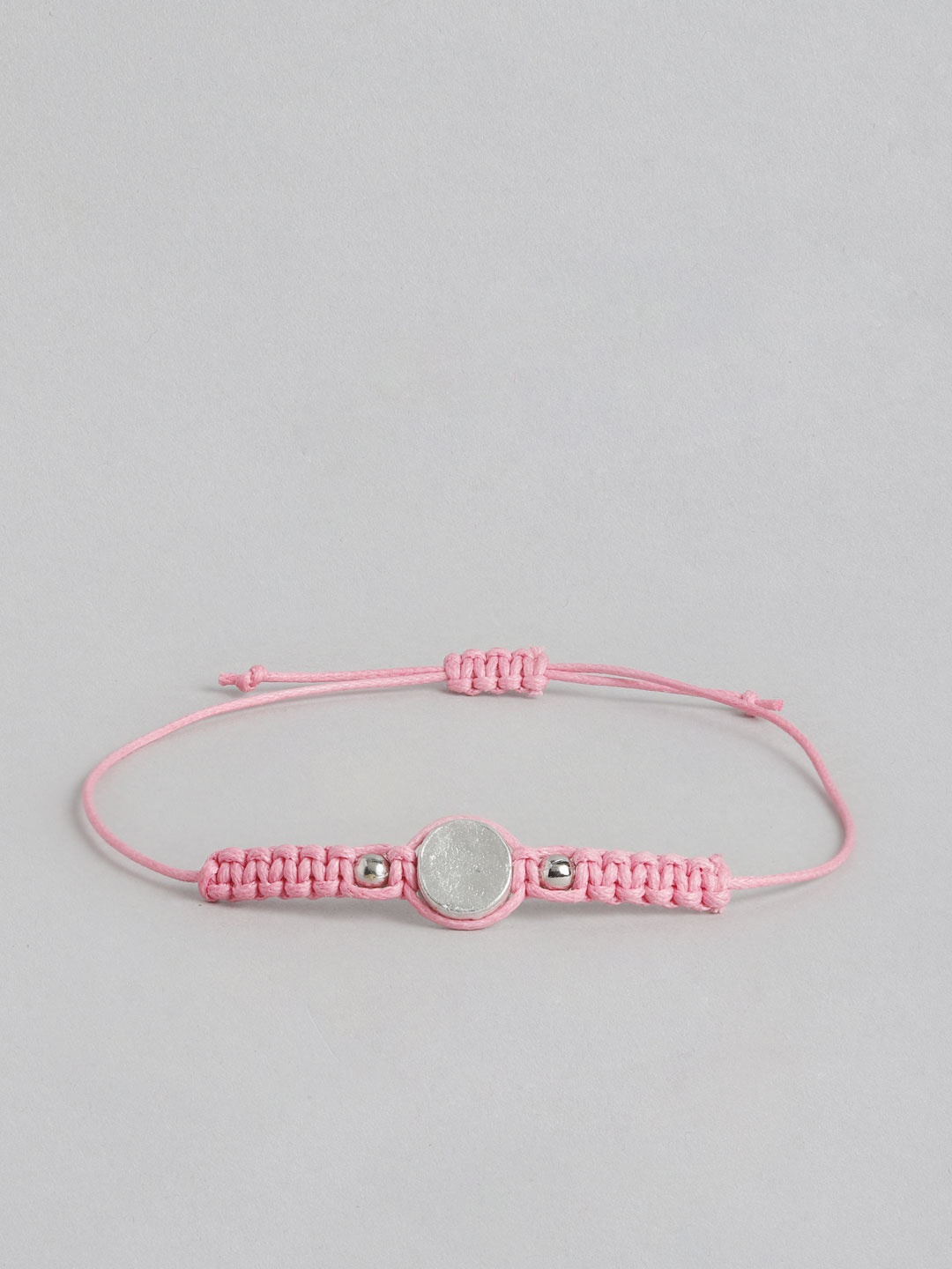 

RICHEERA Women Silver-Plated Bracelet, Pink