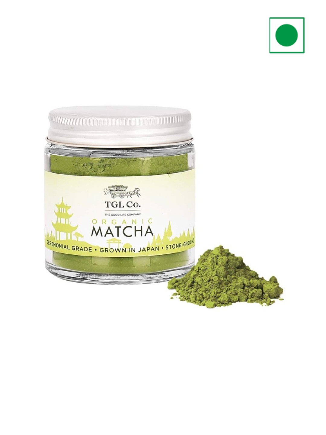 

TGL Co. Japanese Organic Matcha Tea-25 gms, Black