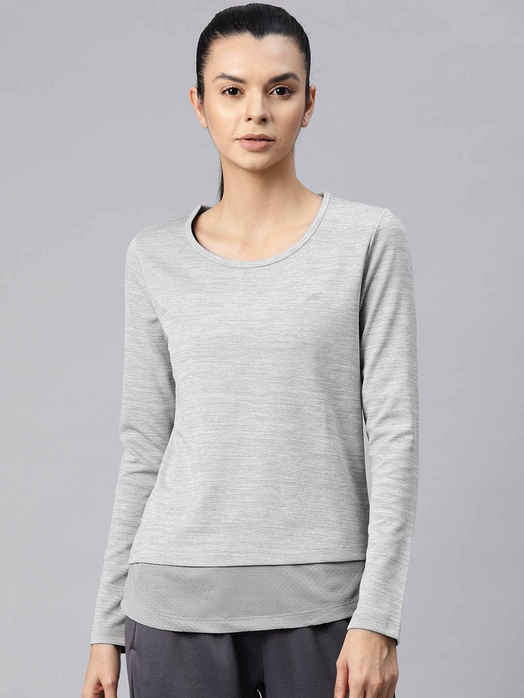 

Alcis Motion Maven Printed Dry Tech Slim Fit T-shirt, Grey