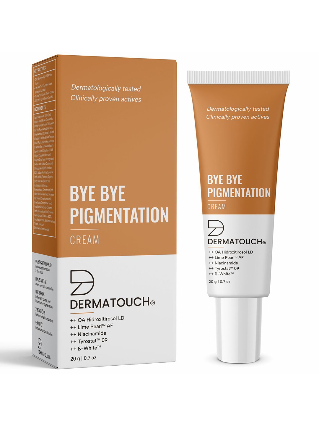 

Dermatouch Bye Bye Pigmentation Cream with Niacinamide - 19g, Brown