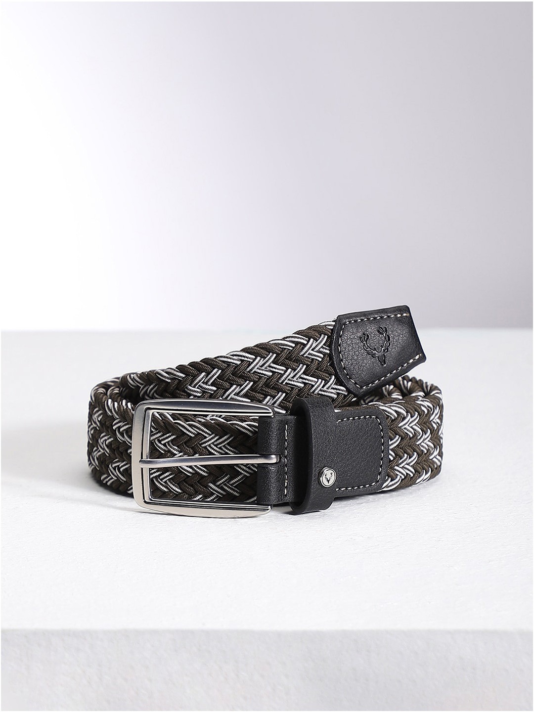 

Allen Solly Men Braided Belt, Brown