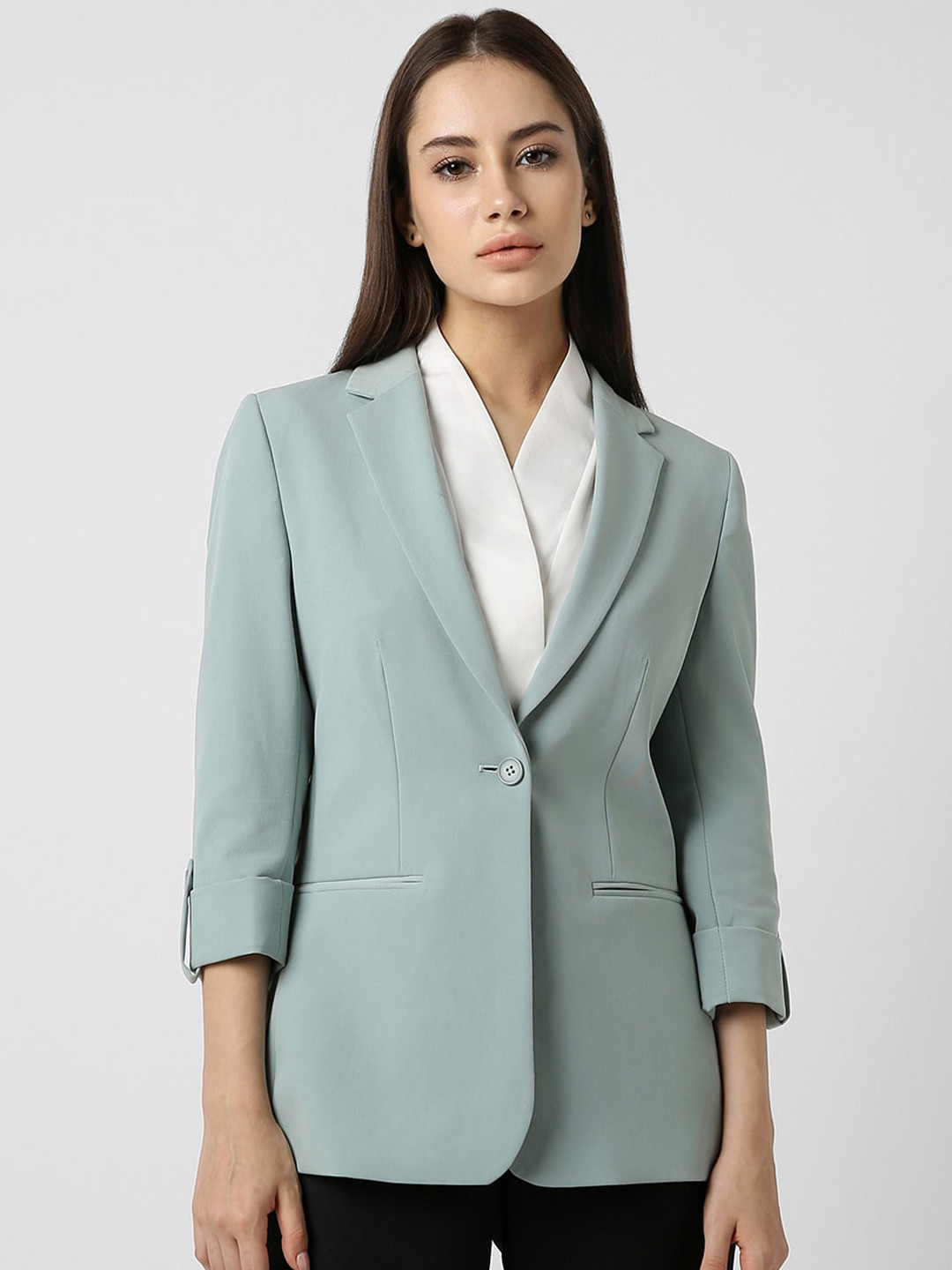 

Van Heusen Woman Single-Breasted Formal Blazers, Blue