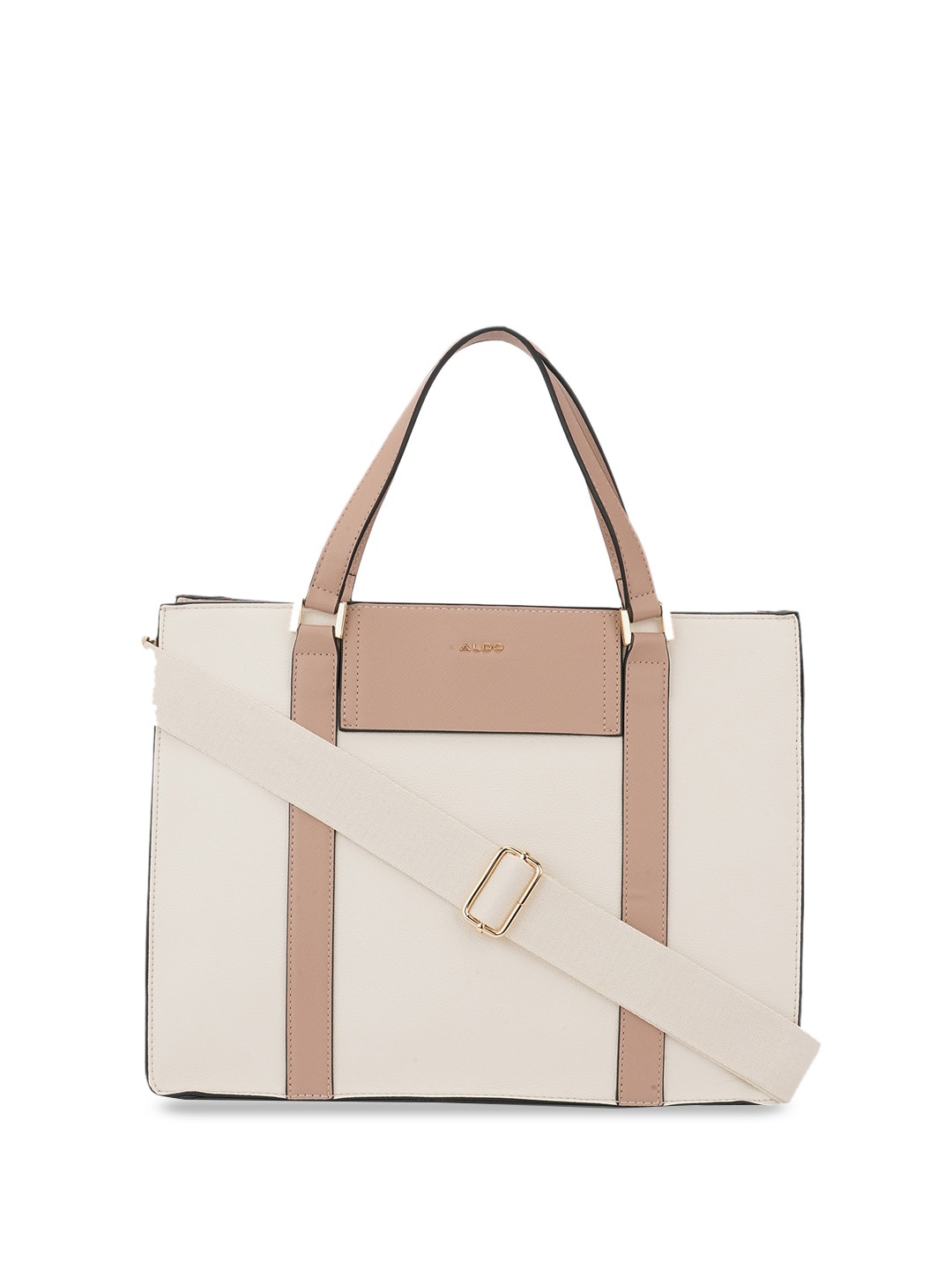 

ALDO Oversized Shopper Tote Bag, Off white