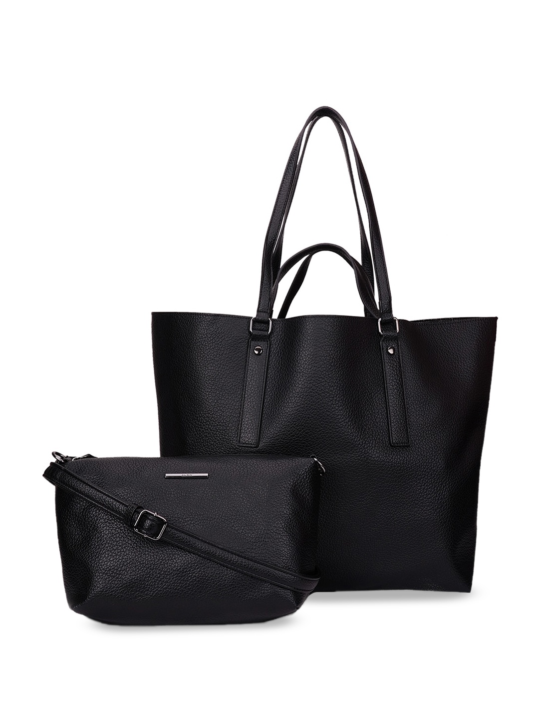 

ALDO Oversized Shopper Tote Bag, Black