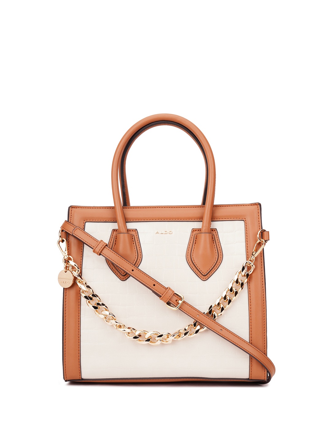 

ALDO Textured Structured Handheld Bag, White