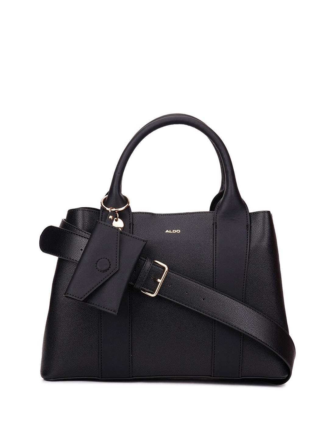 

ALDO Structured Handheld Bag, Black