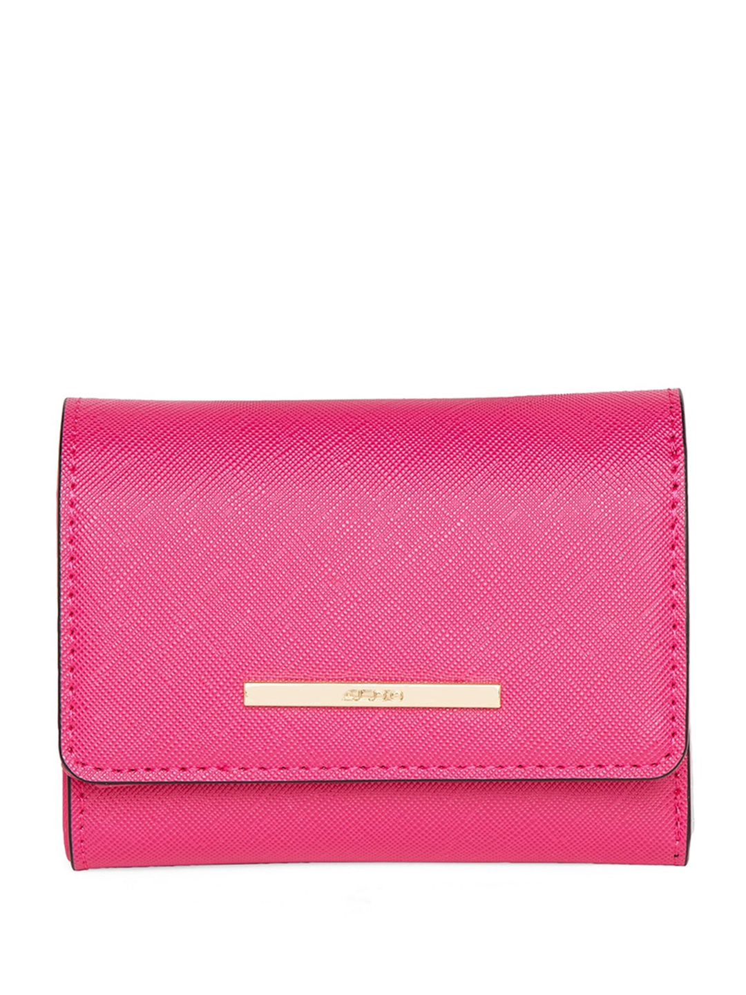 

ALDO Women Three Fold Wallet, Pink