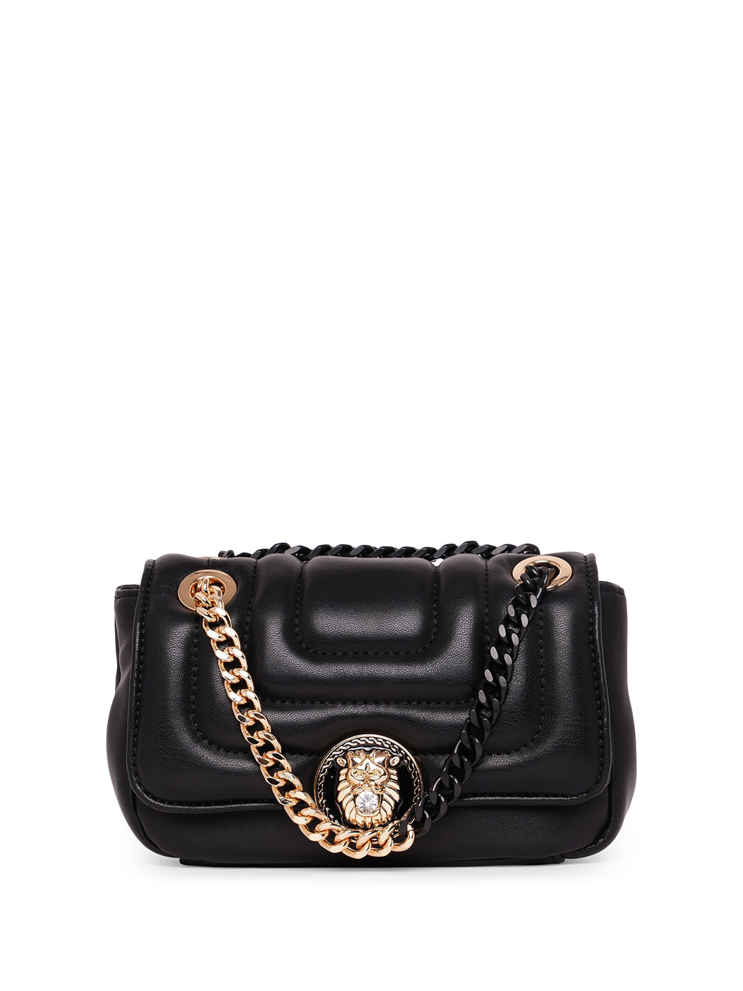

ALDO Textured Structured Handheld Bag, Black