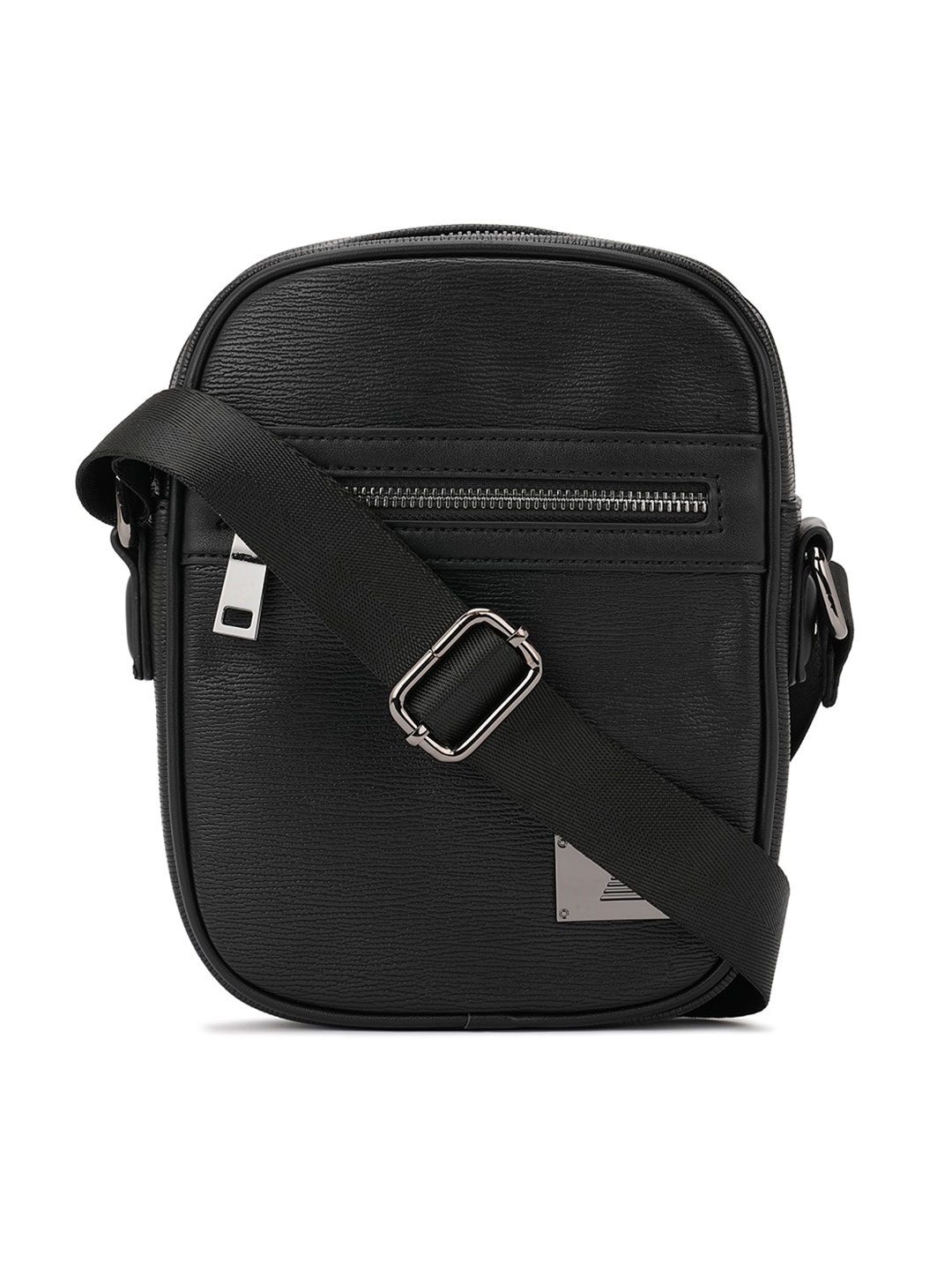 

ALDO Structured Messenger Bag, Black