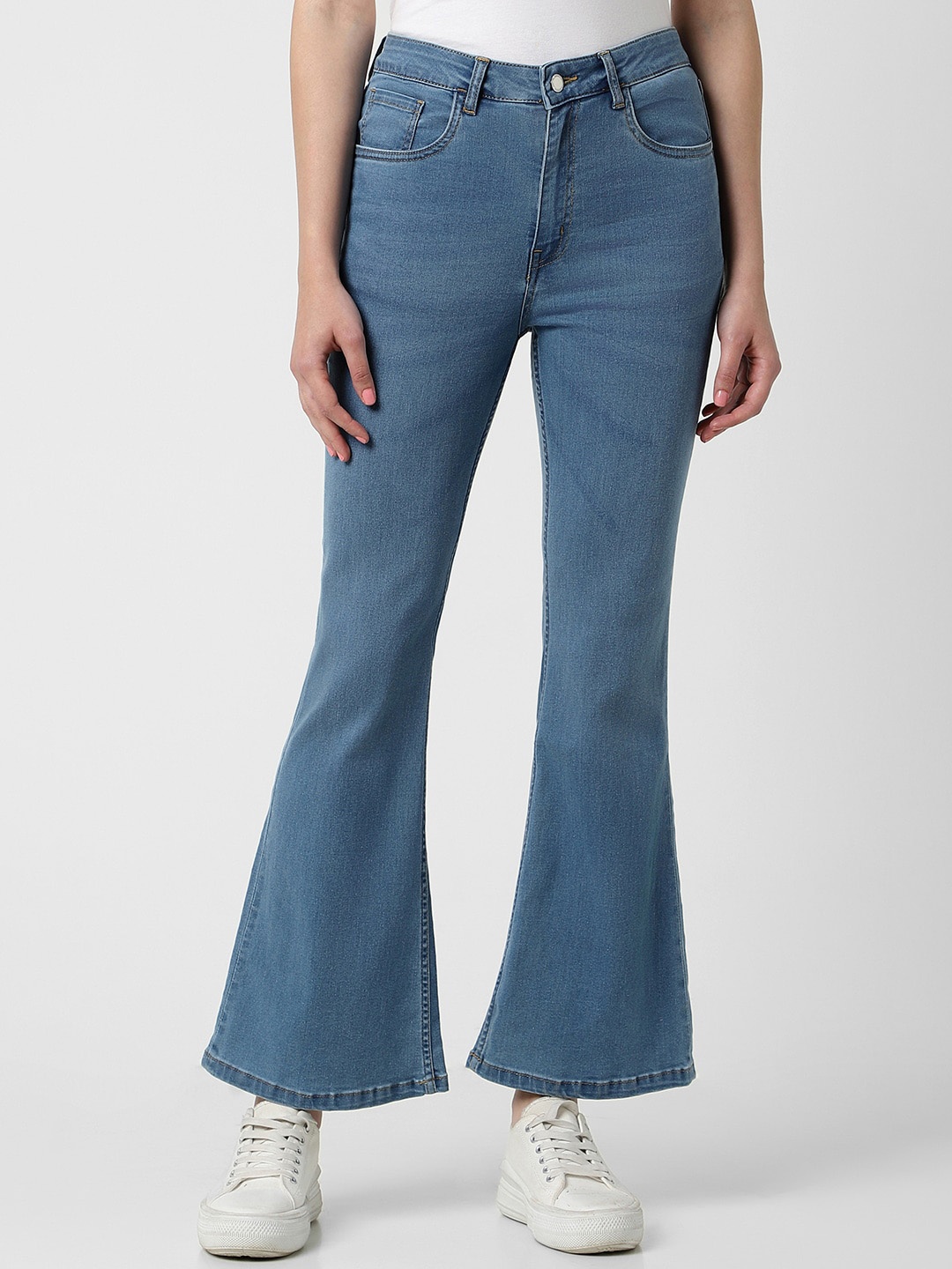 

Van Heusen Woman Clean Look Bootcut Jeans, Blue