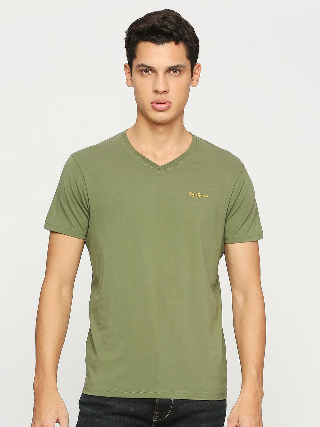 

Pepe Jeans V-Neck Slim Fit T-shirt, Green