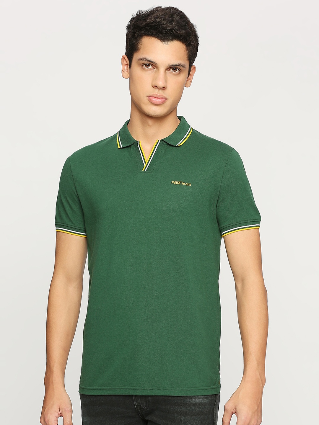 

Pepe Jeans Polo Collar Short Sleeves T-shirt, Green