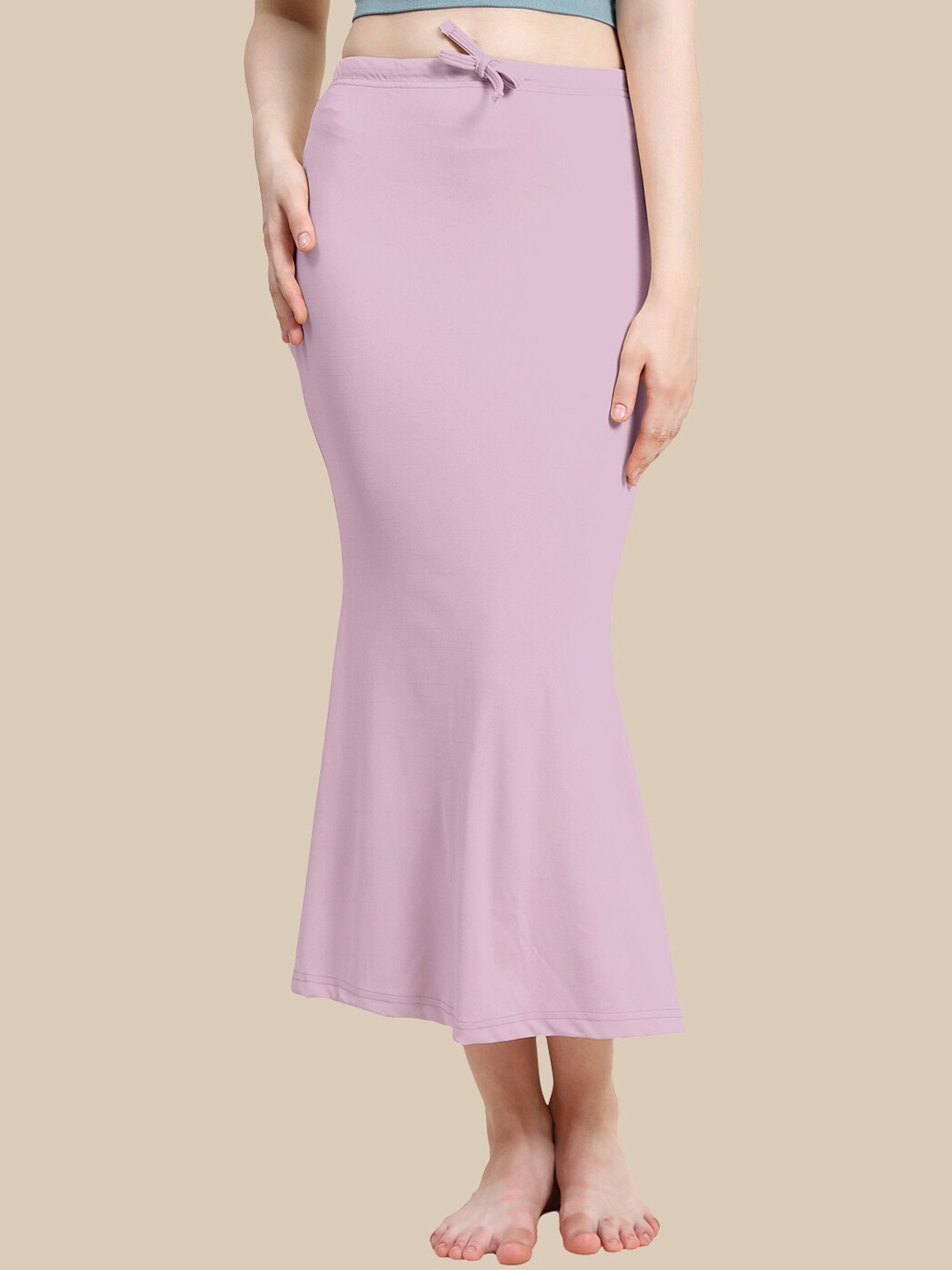 

Jaanvi Fishcut Style Saree Shapewear, Purple