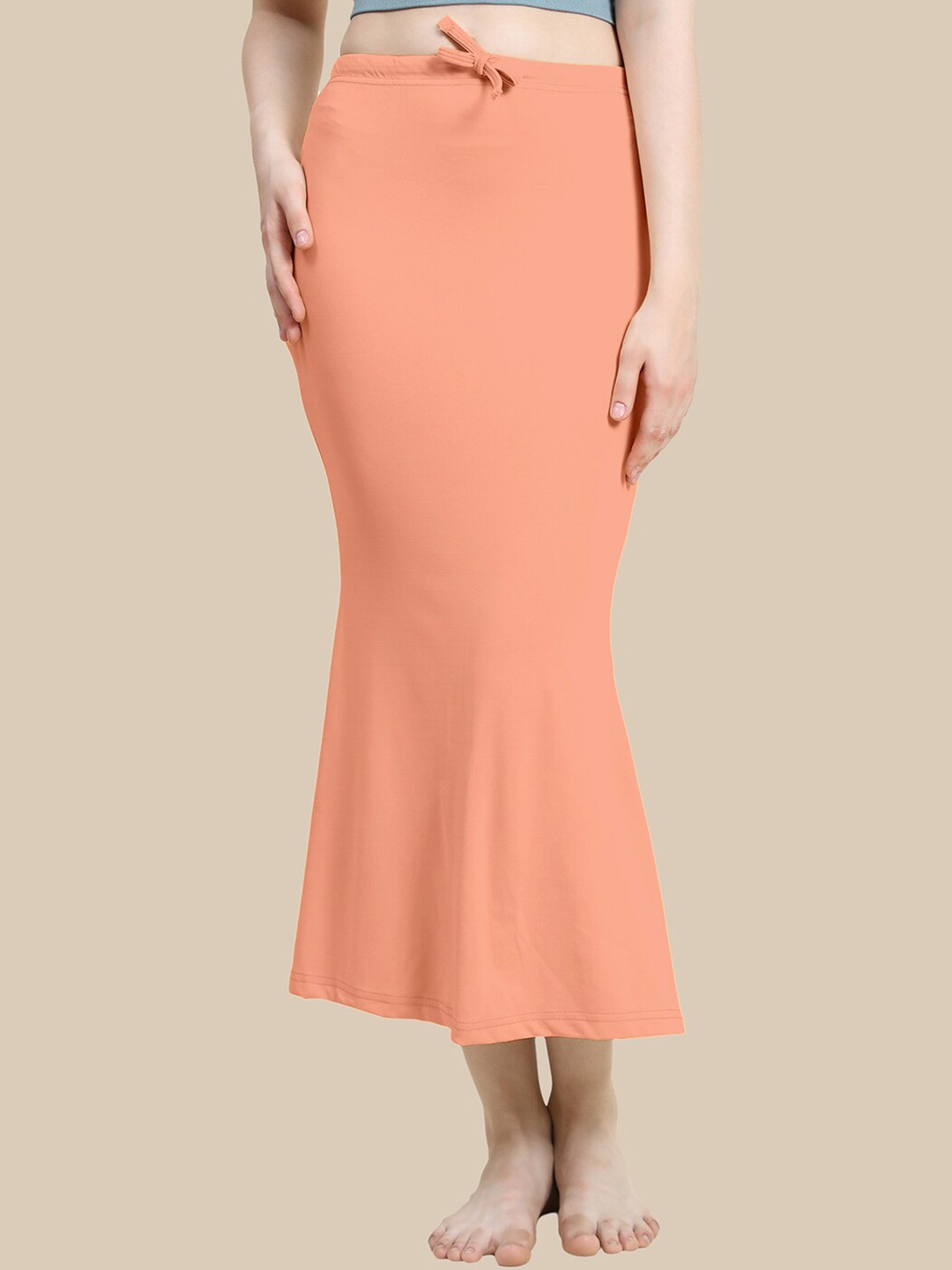 

Jaanvi Fishcut Style Saree Shapewear, Pink