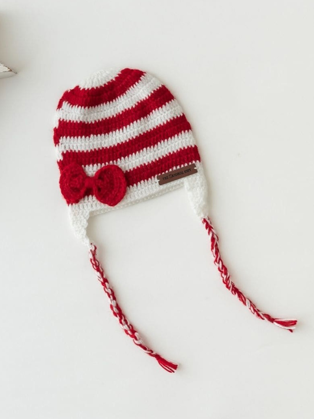 

The Original Knit Kids Printed Acrylic Beanie, Red