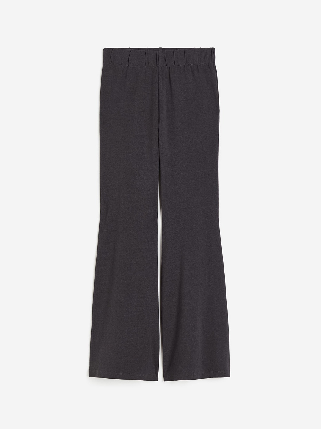 

H&M Girls Flared Jersey Leggings, Grey