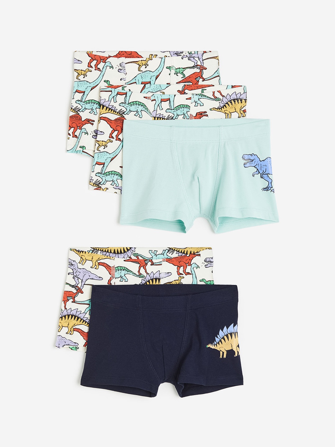 

H&M Boys 5 Pack Boxer Shorts, Blue