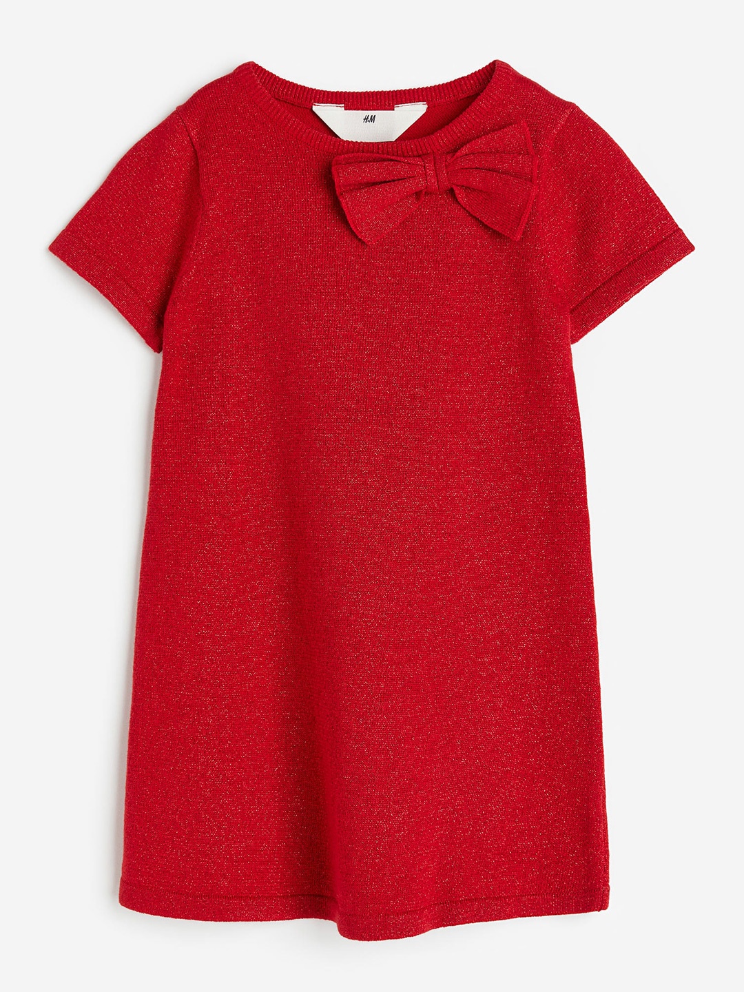 

H&M Girls Glittery Dress, Red