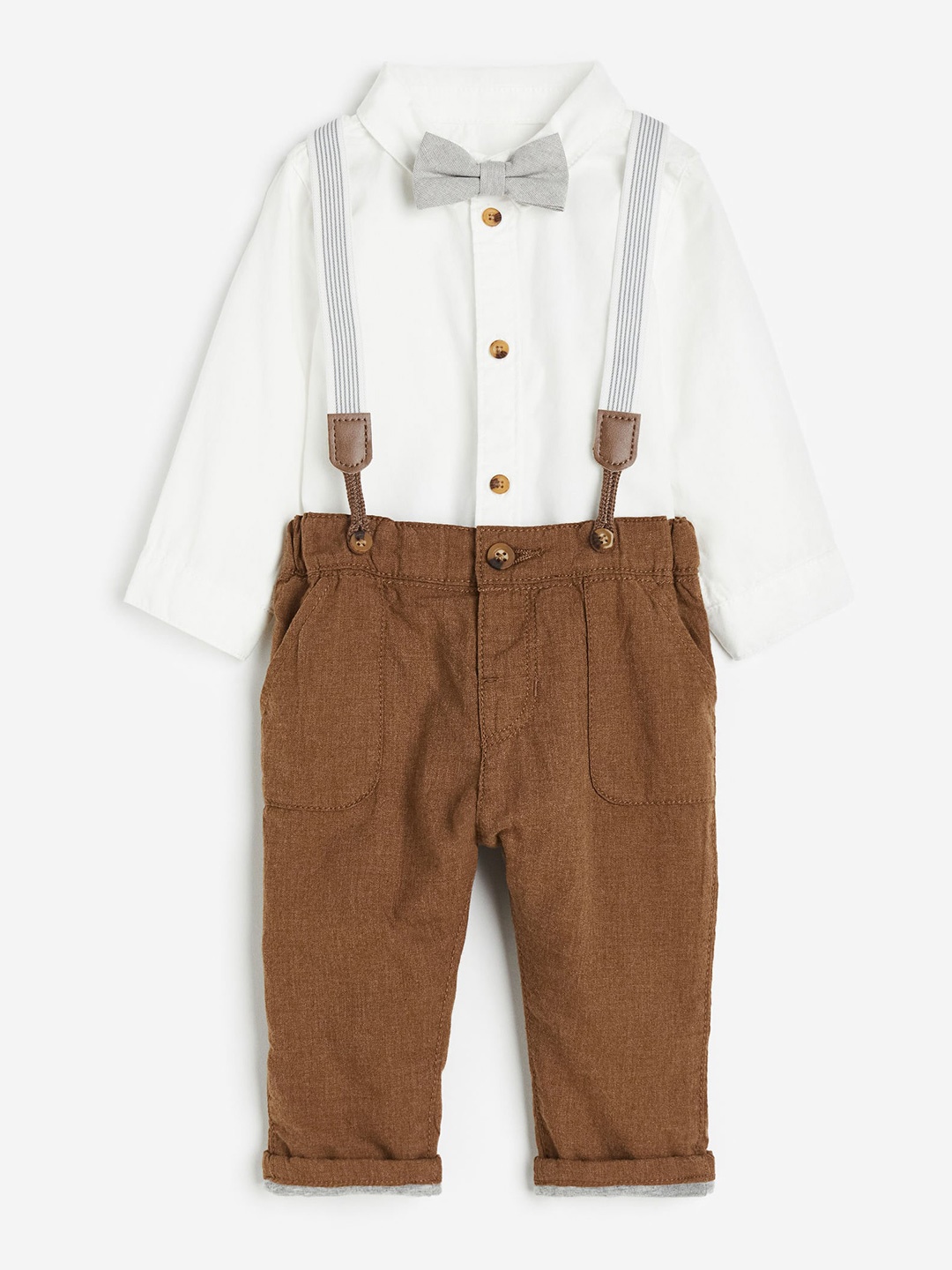

H&M Boys 4-Piece Dressy Set, White