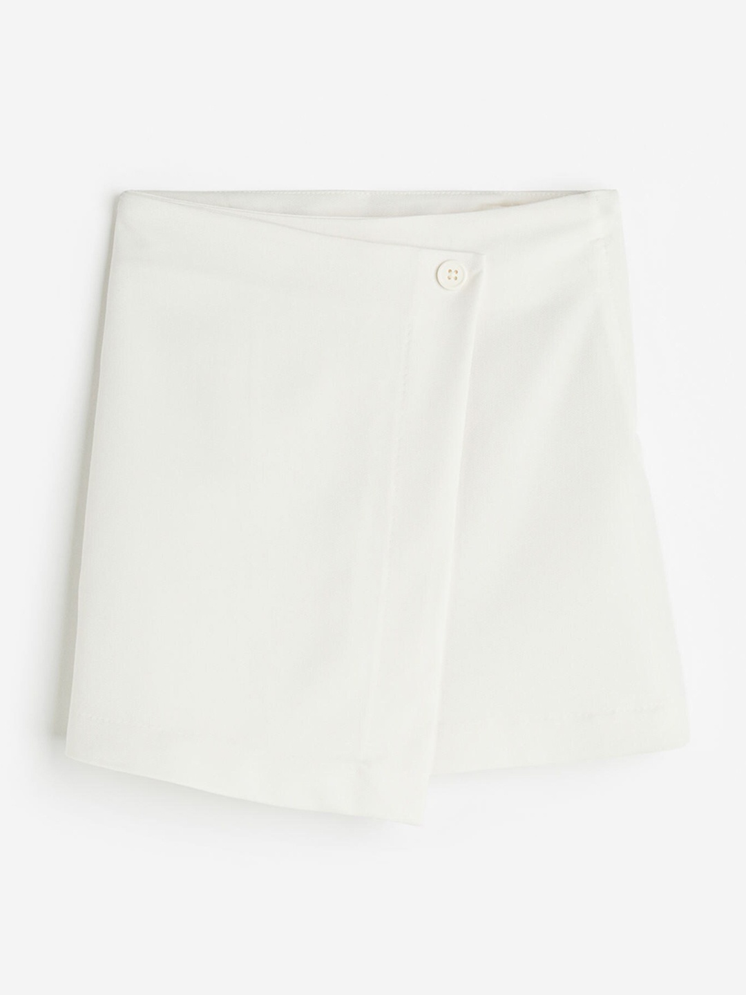 

H&M Girls Wrap Skirt, White