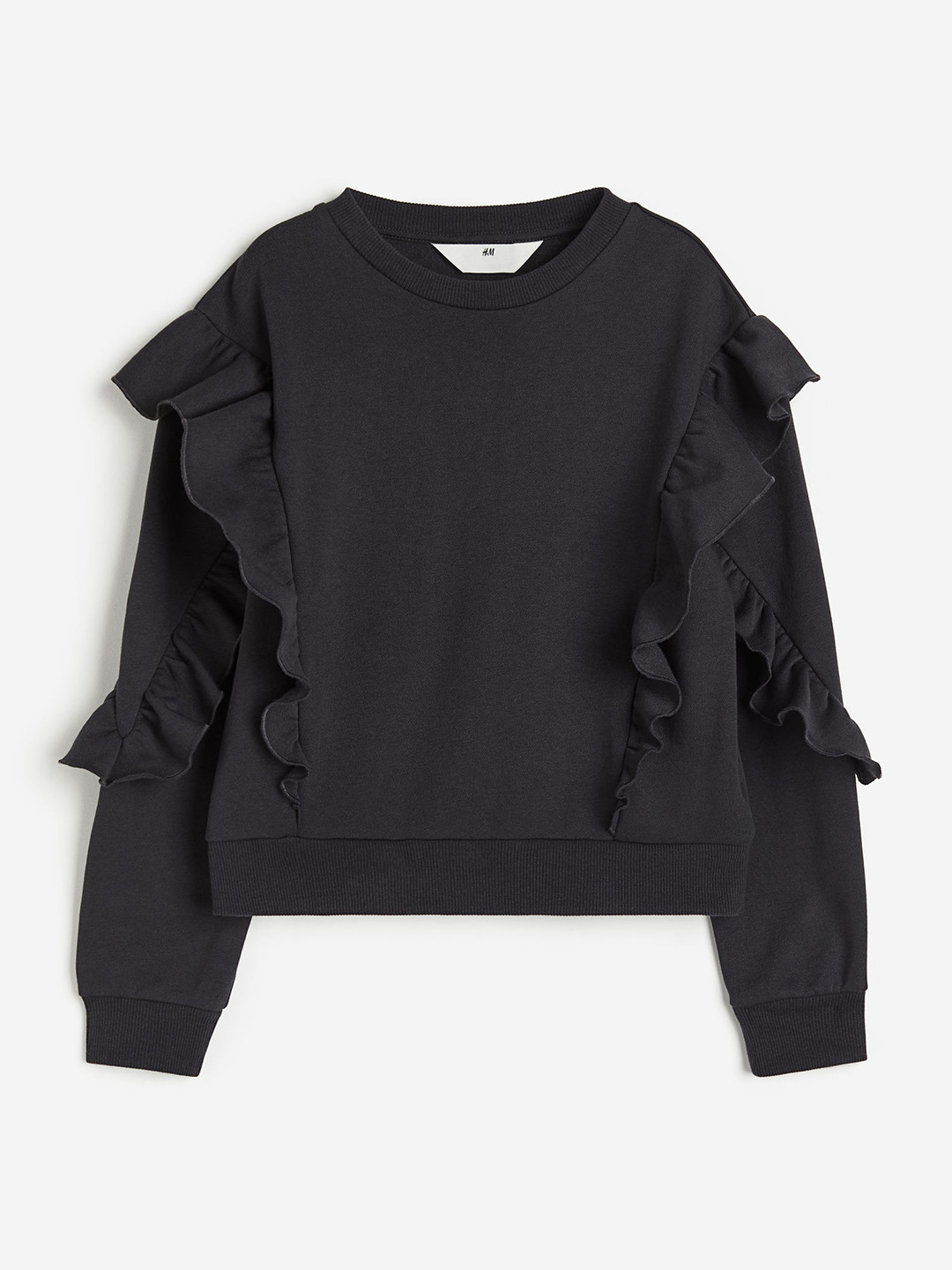 

H&M Girls Sweatshirt, Grey
