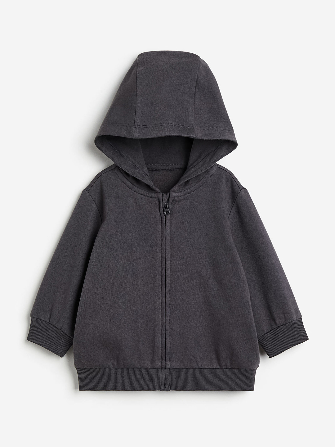 

H&M Infant Boys Zip-Through Hoodie, Grey