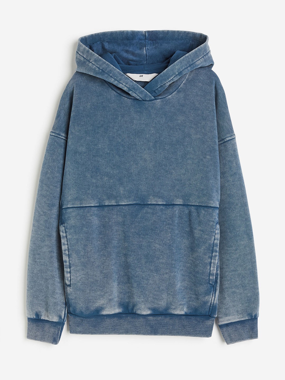 

H&M Boys Washed Look Hoodie, Blue