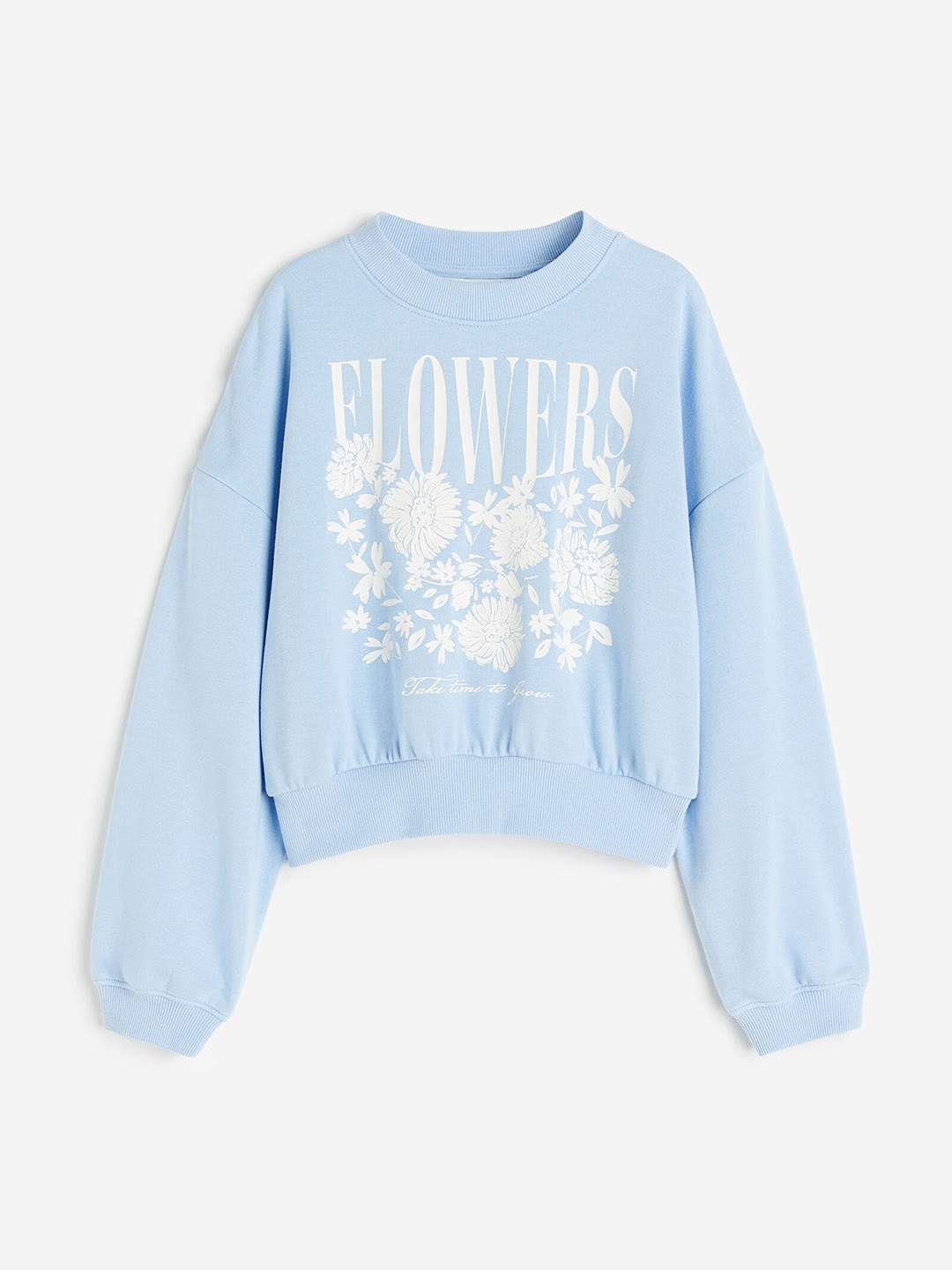 

H&M Girls Sweatshirt, Blue