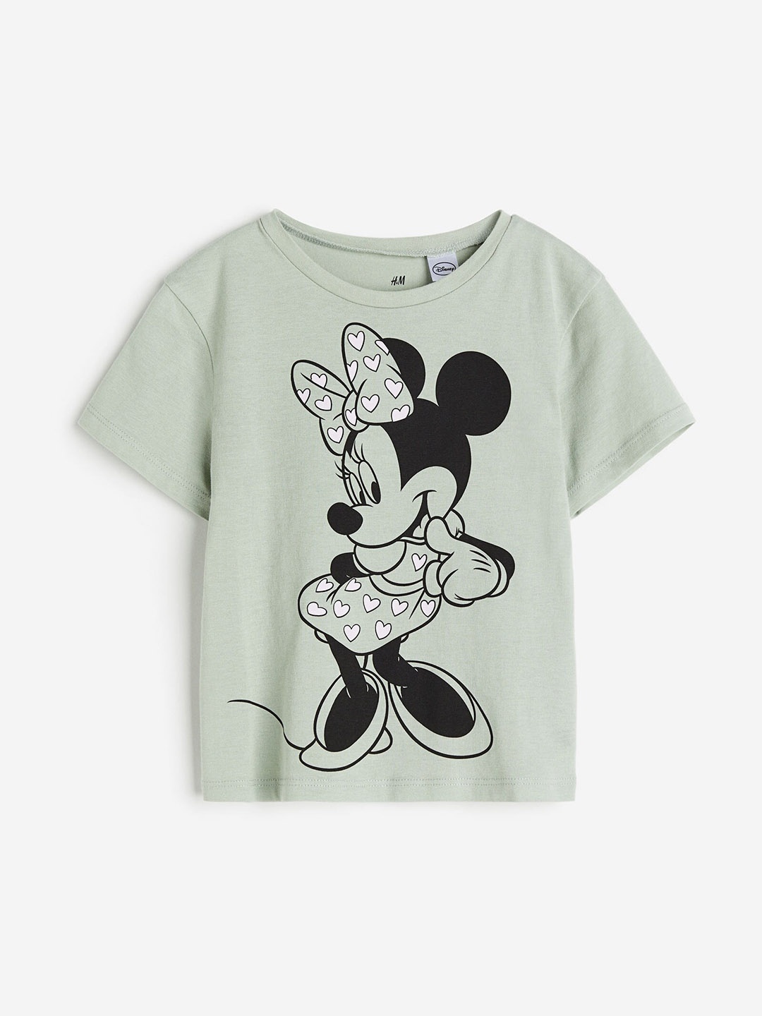 

H&M Girls Printed T-shirt, Green