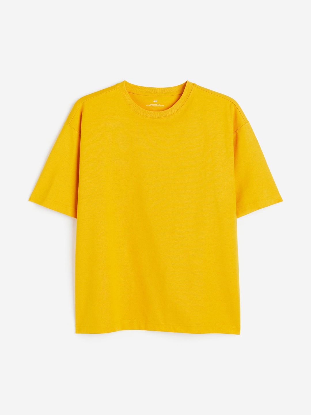

H&M Men Relaxed Fit T-shirt, Yellow
