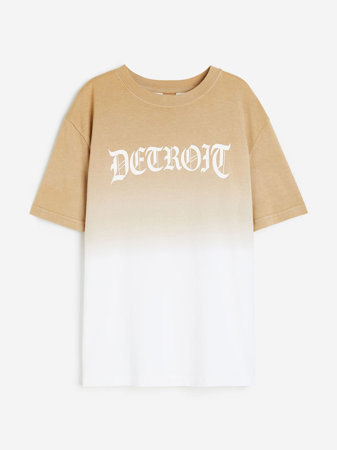 

H&M Boys Printed T-Shirt, Beige