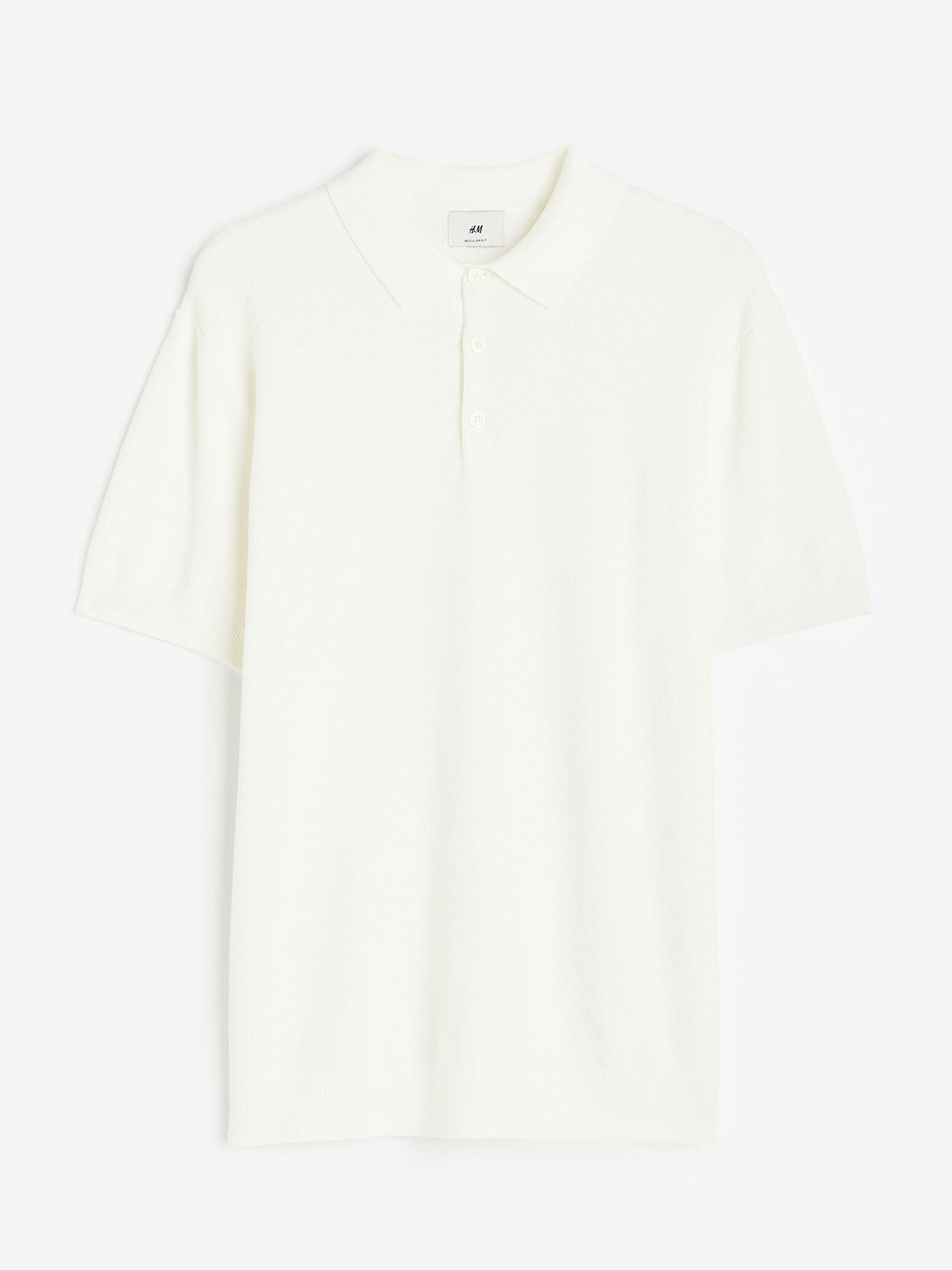 

H&M Men Regular Fit Polo Shirt, Beige