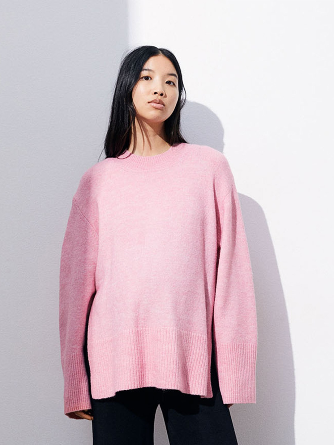 

H&M MAMA Before & After Maternity/Nursing Jumper, Pink