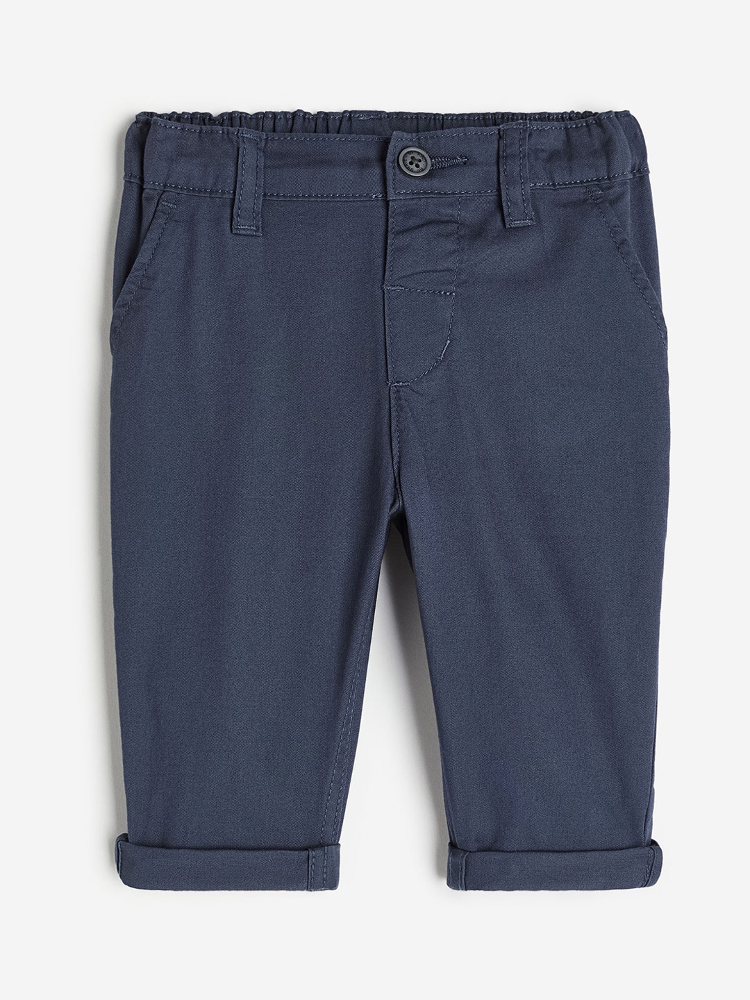 

H&M Boys Cotton Chinos Trouser, Blue