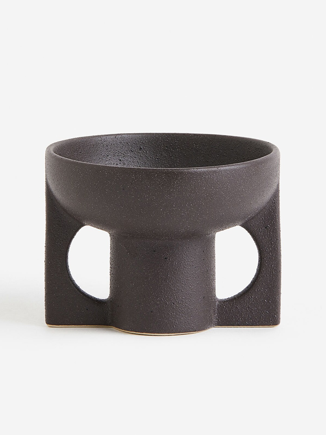 

H&M Brown Stoneware Candle Holder
