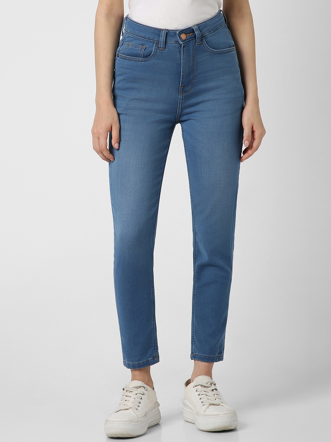 

Van Heusen Woman Skinny Fit Clean Look Light Fade Jeans, Blue