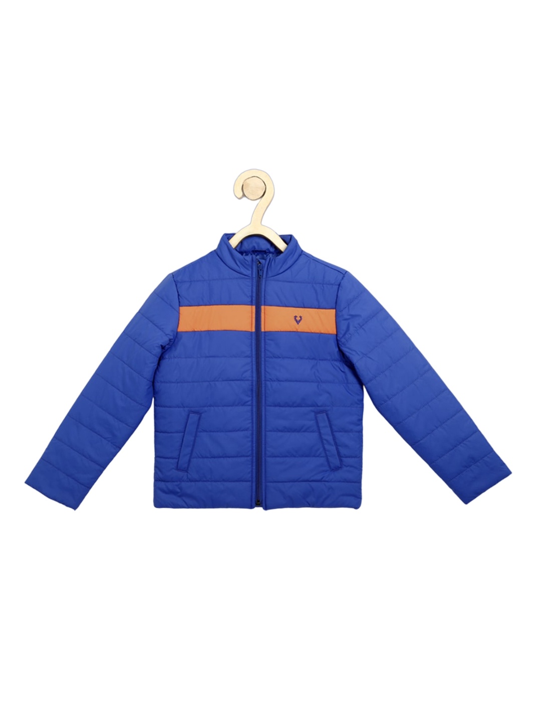 

Allen Solly Junior Boys Colourblocked Puffer Jacket, Blue