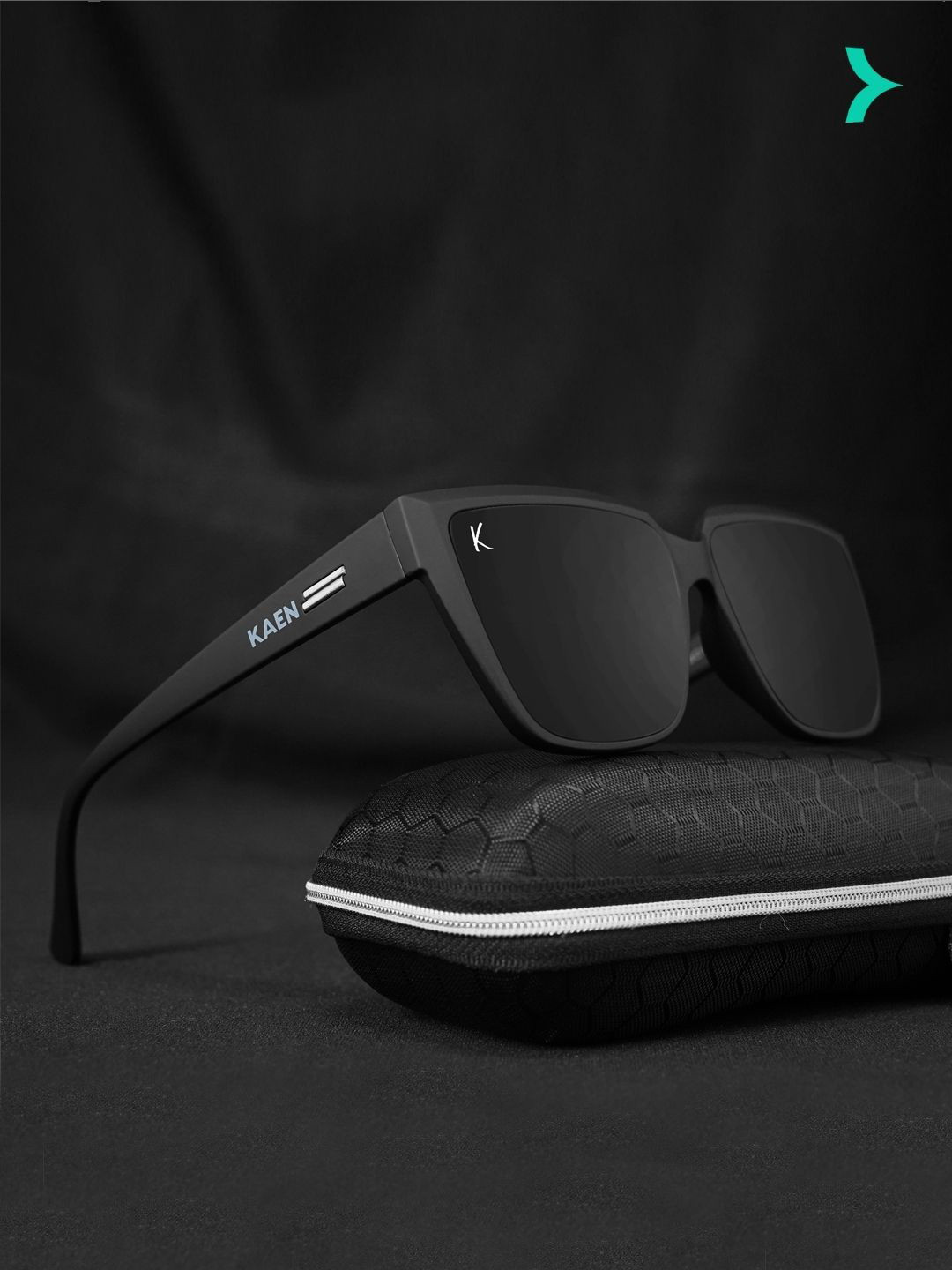 

KAEN EYEWEAR Women Lens & Wayfarer Sunglasses With UV Protected Lens KASRory, Black