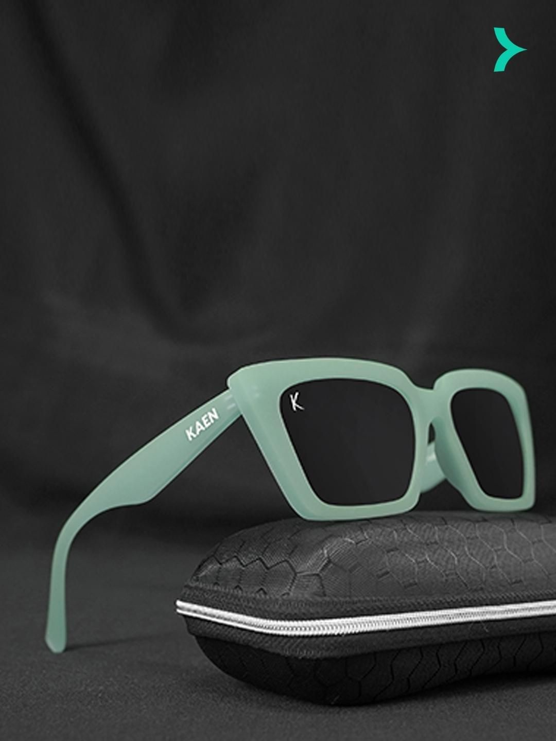 

KAEN EYEWEAR Women Lens & Wayfarer Sunglasses With UV Protected Lens KASIvy, Black