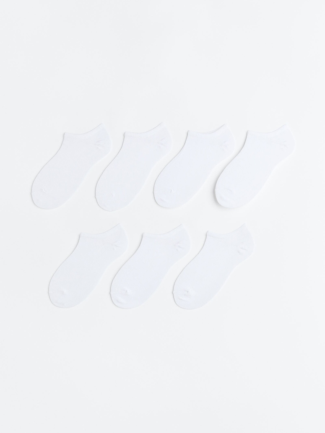 

H&M Women 7-Pack Trainer Socks, White