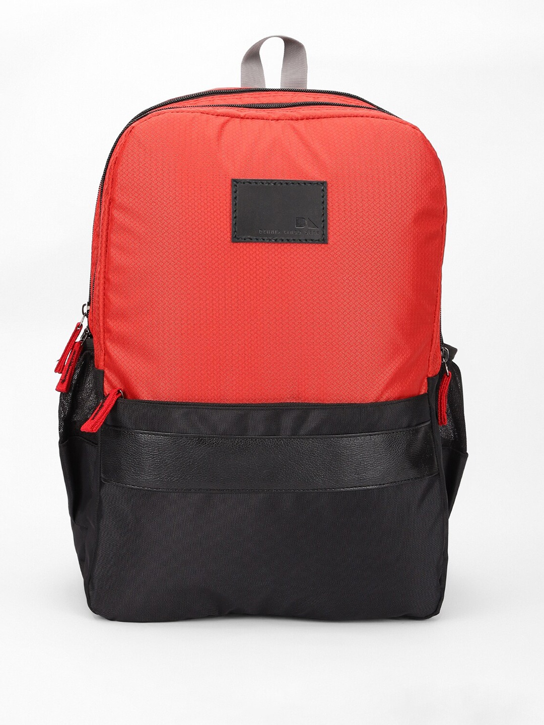 

Dennis Lingo Unisex Colourblocked Backpack, Red