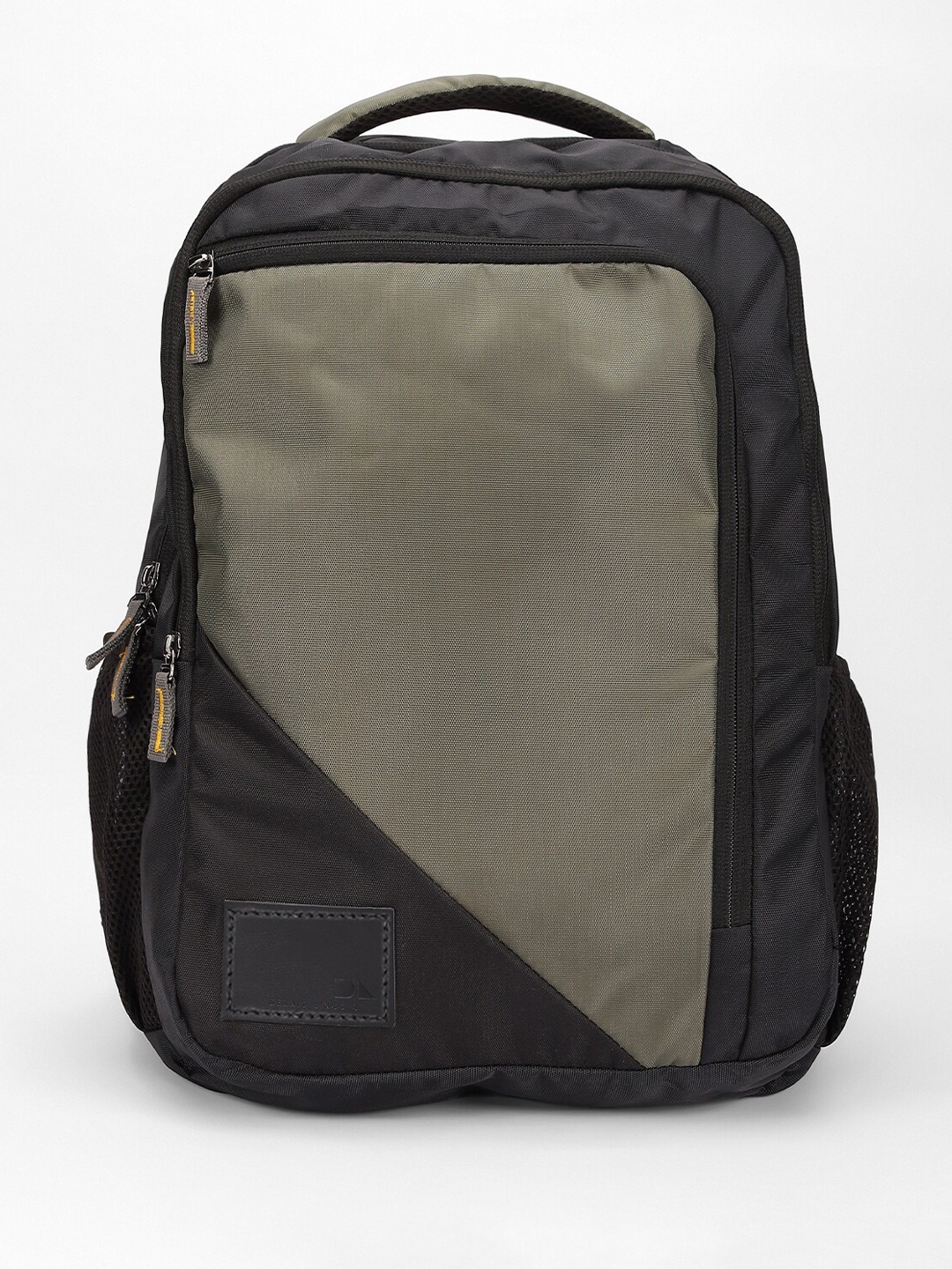 

Dennis Lingo Unisex Colourblocked Medium Backpack, Olive