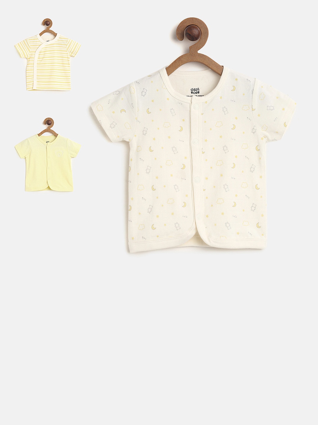 

MINI KLUB Pack of 3 Jhablas, Yellow