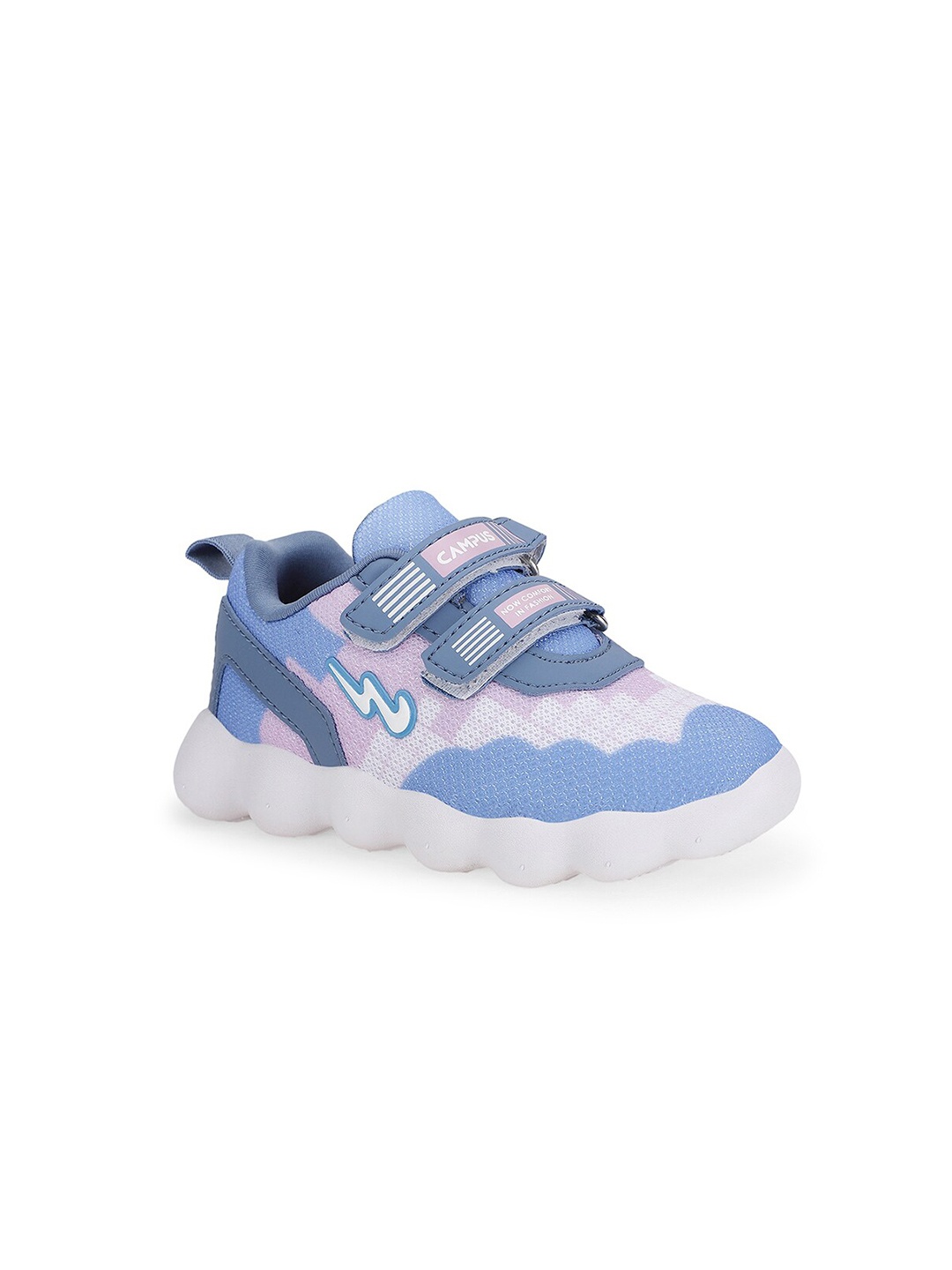 

Campus Kids HAPPY Mesh Memory Foam Insole Walking Shoes, Blue