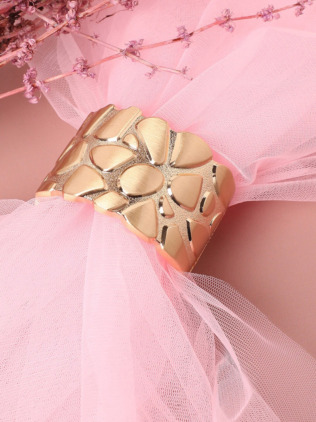

SOHI Gold Plated Cuff Bracelet