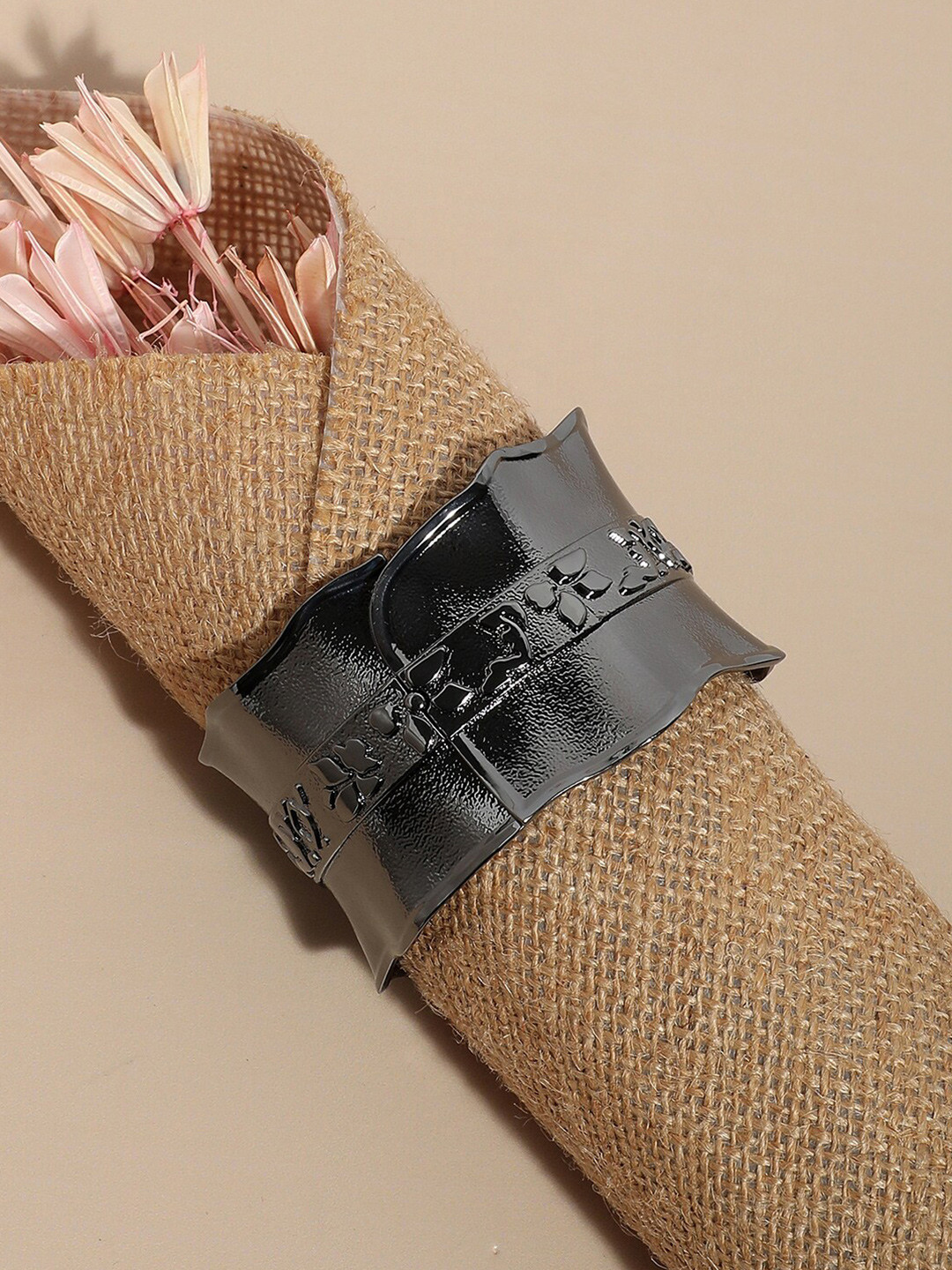 

SOHI Silver-Plated Cuff Bracelet