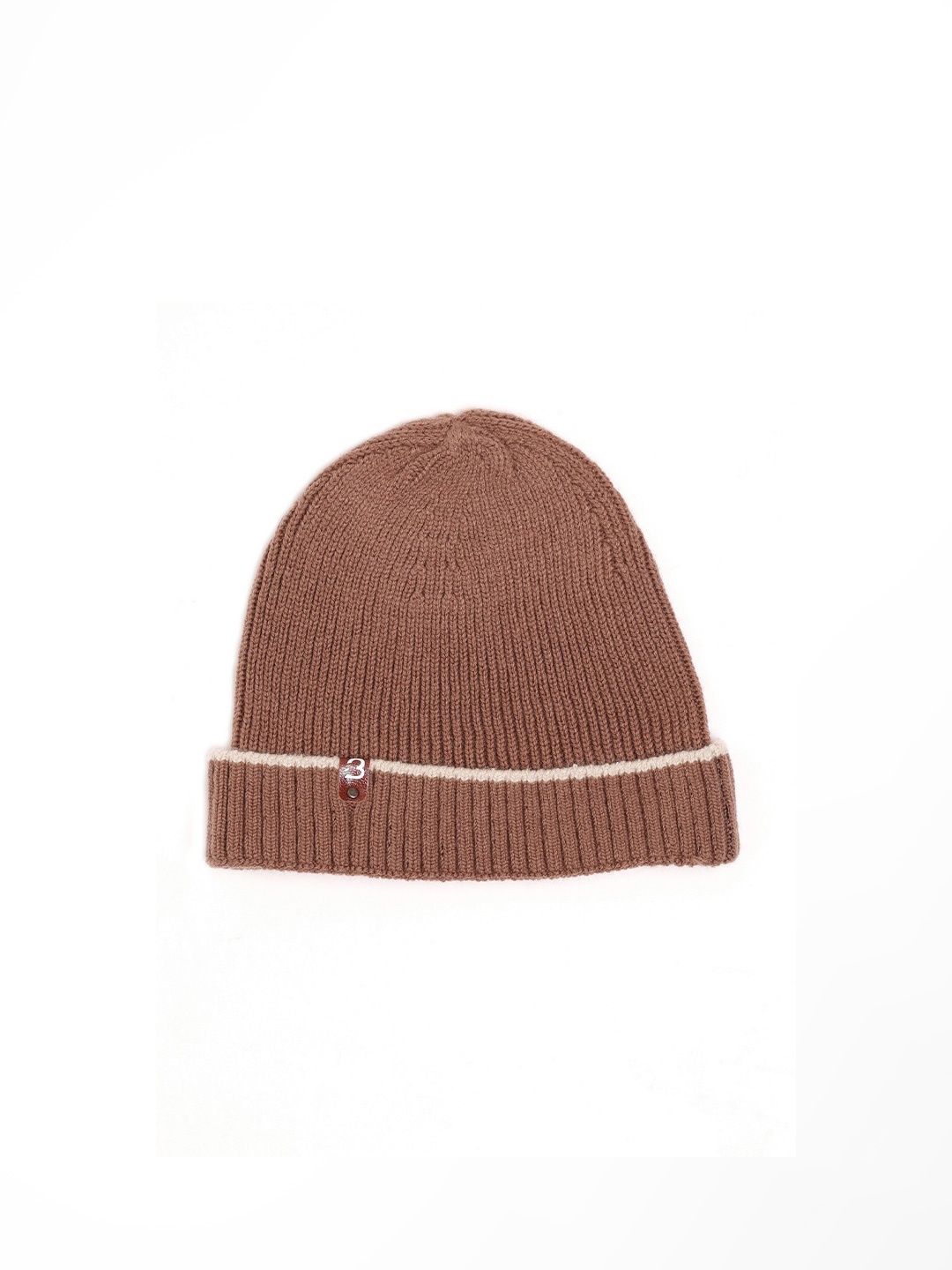 

Bharatasya Girls Self Design Acrylic Beanie, Brown