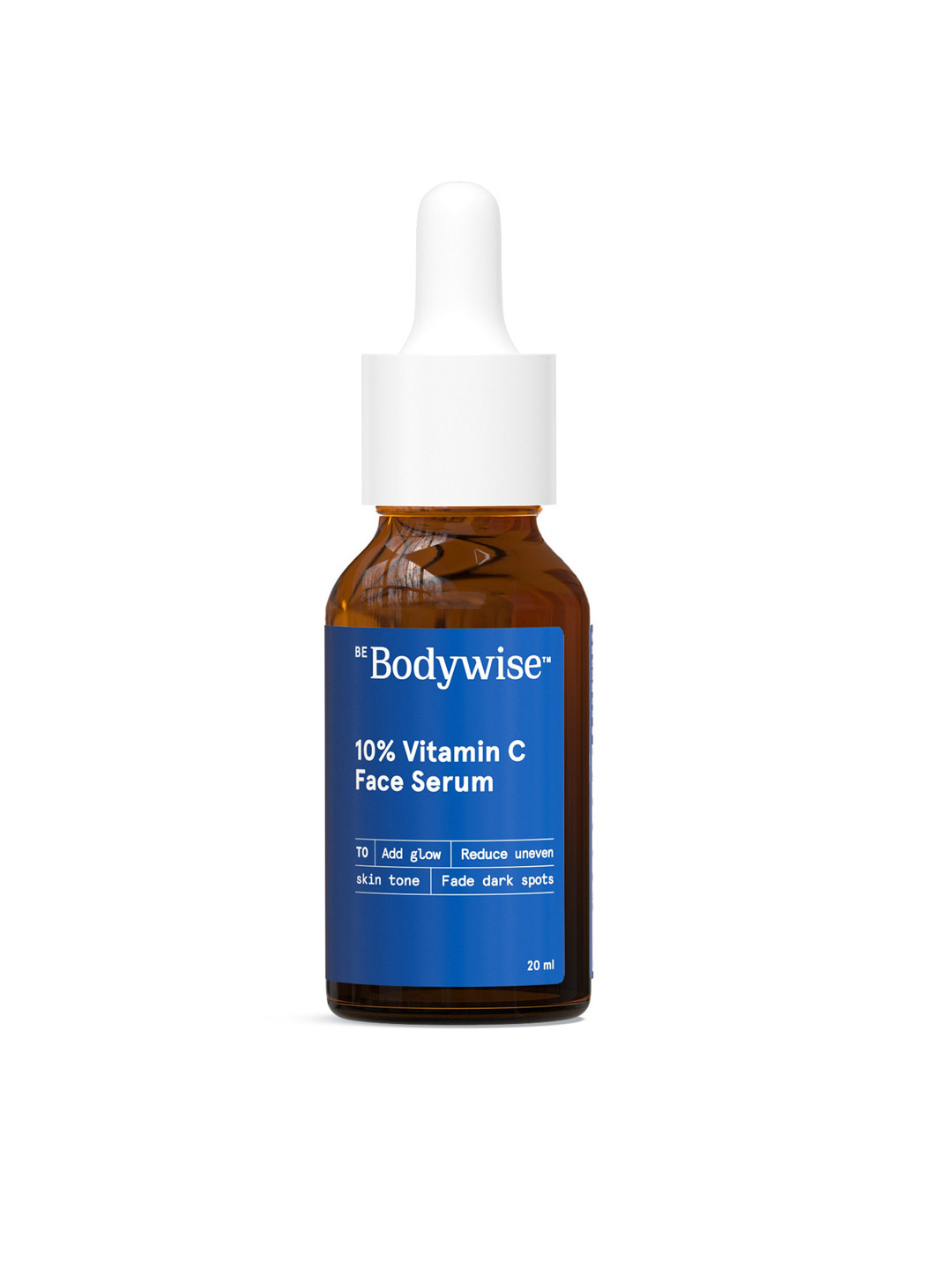 

Be Bodywise 10% Vitamin C Face Serum Reduces Dark Spot Pigmentation & Brightens Skin-20ml, Blue