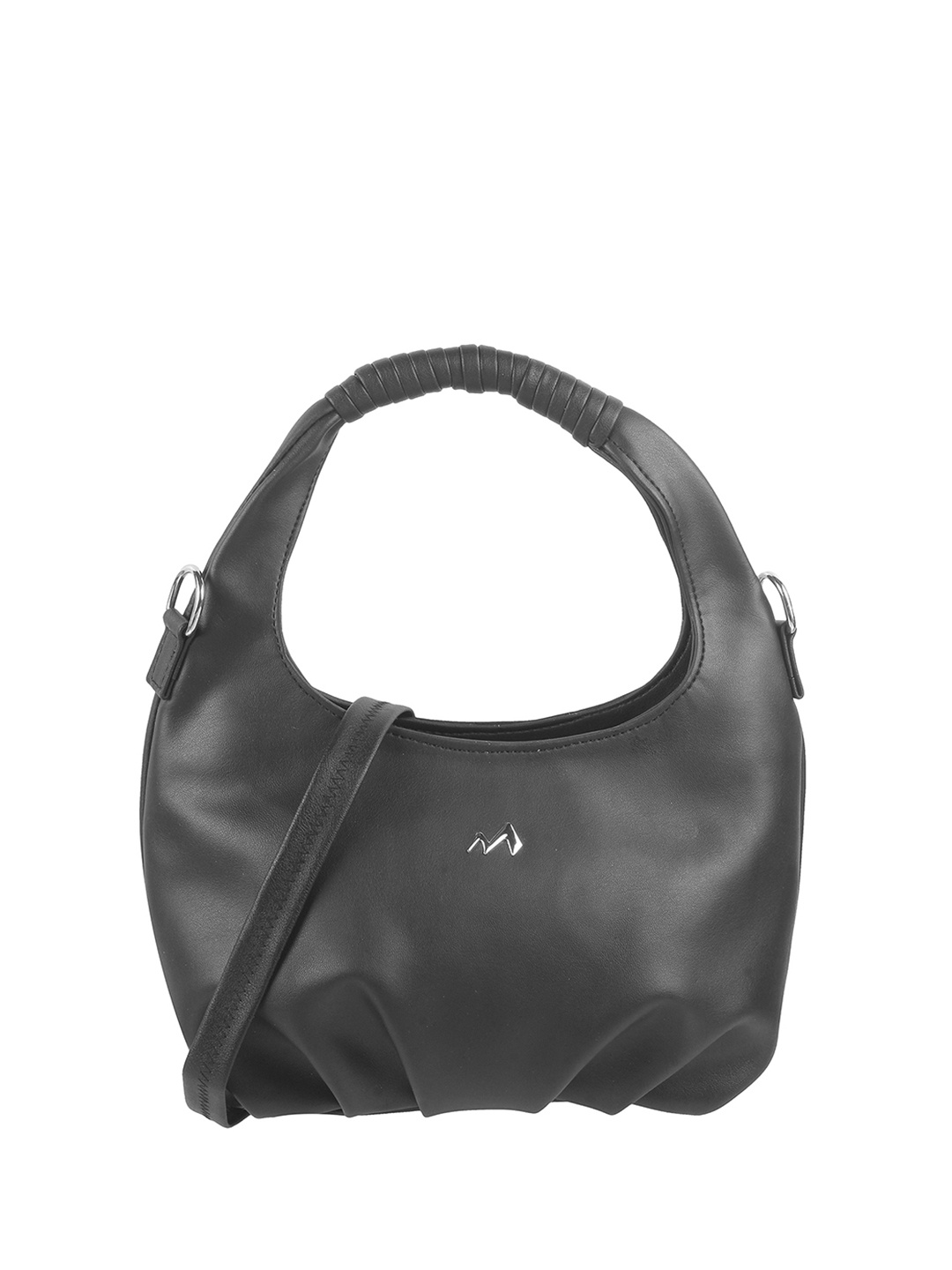 

Metro Structured Hobo Bag, Black