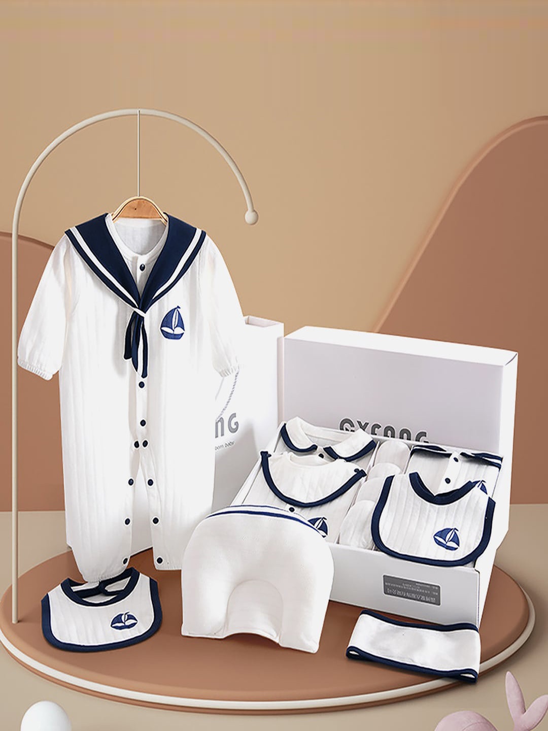 

Little Surprise Box LLP Infants Pack of 23 Baby Apparel Gift Set, White